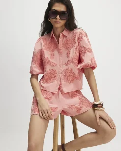 Pink Cornelli Shorts