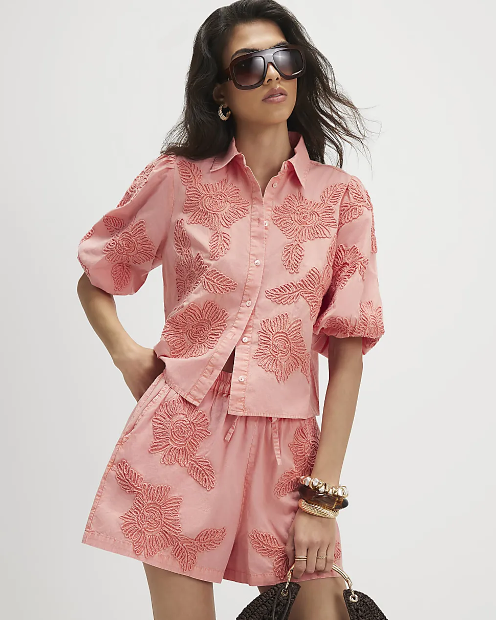Pink Cornelli Shorts