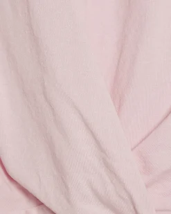 Pink Cotton Twist Front T-Shirt