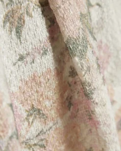 Pink Floral Boucle Shorts