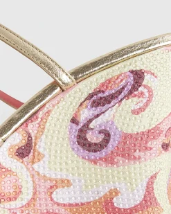 Pink Gem Detail Wedges