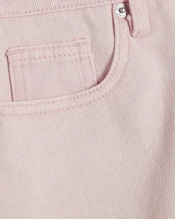 Pink Hotpant Denim Shorts