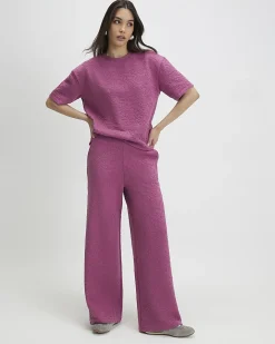 Pink Jacquard T-Shirt