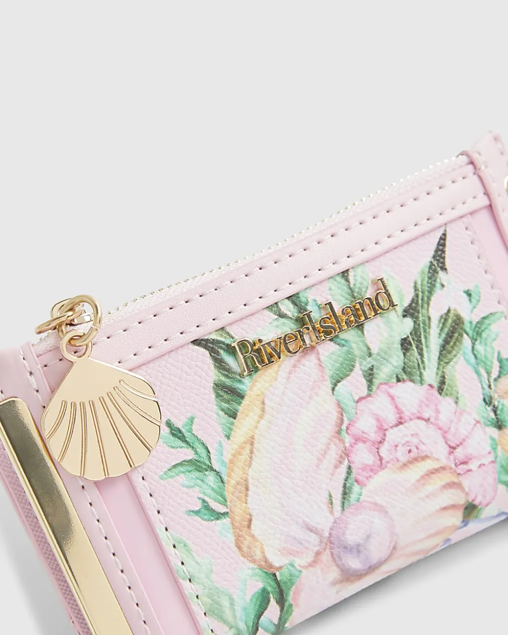 Pink Pearl Shell Mini Purse