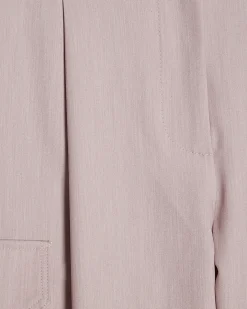 Pink Popper Cuff Detail Cargo Trousers