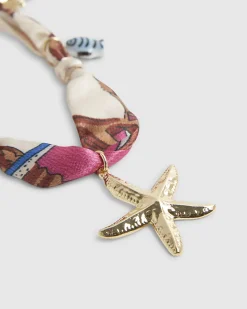 Pink Seashell Charm Phone Chain