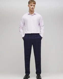 Pink Slim Fit Premium Cotton Blend Shirt