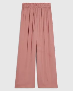 Pink Wide Leg Trousers