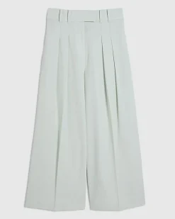 Premium Green Ankle Grazer Tailored Trouser
