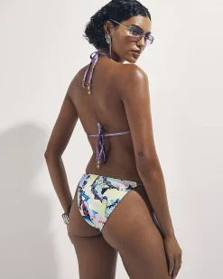 Purple Chain Butterfly Bikini Bottoms