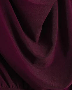 Purple Metal Trim Cowl Neck Jumpsuit