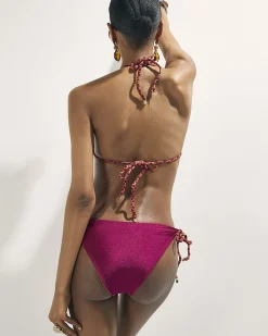 Purple Reversible Bikini Set
