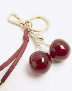 Red Cherry Bag Charm