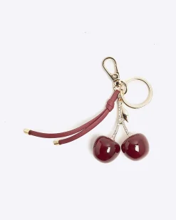 Red Cherry Bag Charm