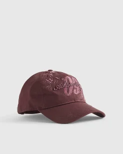 Red Floral Sports Cap