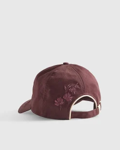 Red Floral Sports Cap