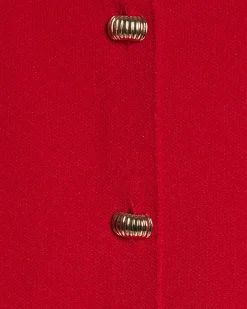 Red Knitted Waistcoat