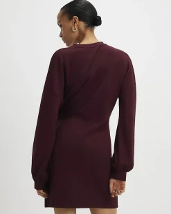 Red Knot Side Mini Dress