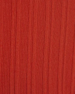 Red Ribbed Knitted Vest Top