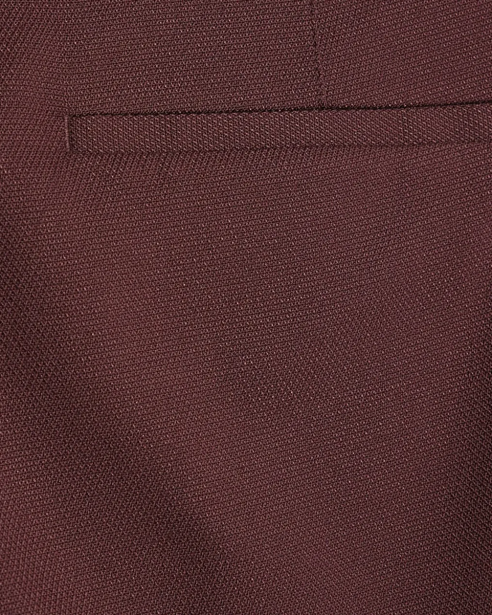 Red Skinny Fit Stretch Textured Suit Trousers