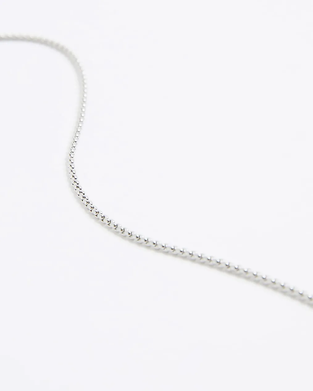 Silver Japanese Bar Pendant Necklace