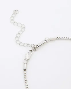 Silver RI Key Coin Necklace