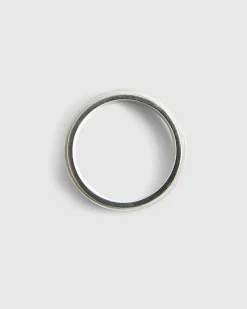 Silver Steel Spinner Rings