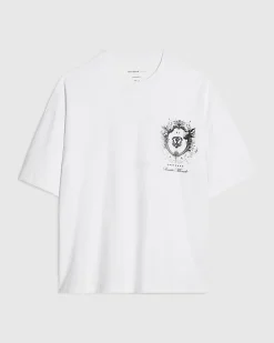 White Cotton Societe Monde Cherub T-Shirt