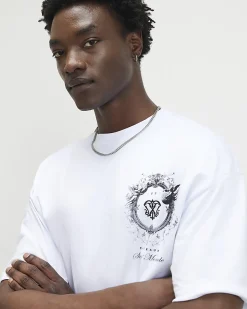 White Cotton Societe Monde Cherub T-Shirt