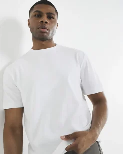 White Essential Regular Fit Midweight T-Shirt