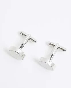 White Inlay Cufflinks