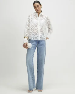 White Lace Shirt
