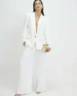 White Long Sleeve Blazer