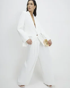 White Long Sleeve Blazer