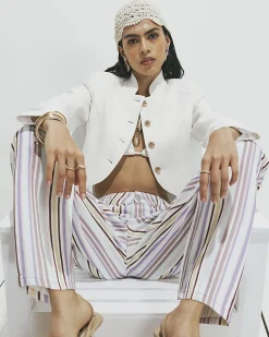 White Military Jacket