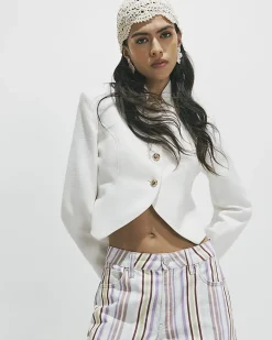 White Military Jacket