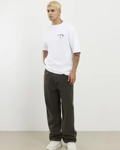White Montpellier Floral Cotton T-Shirt