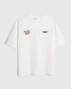White Oversized Cotton Boxing T-Shirt