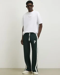 White Oversized Cotton Champagne T-Shirt
