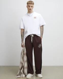 White Oversized Cotton Crest T-Shirt
