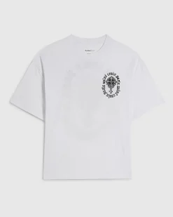 White Oversized Cotton Saint Croix T-Shirt