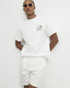 White Oversized Cotton T-Shirt