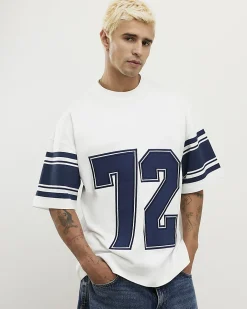 White Oversized Fit 72 Midweight T-Shirt