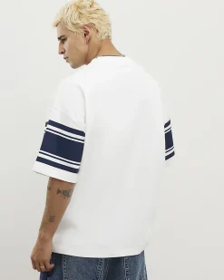 White Oversized Fit 72 Midweight T-Shirt
