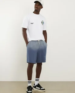 White Oversized Fit Fruit Graphic T-Shirt