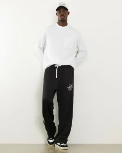 White Oversized Fit Long Sleeve T-Shirt