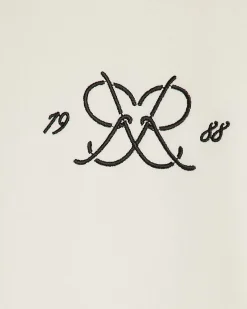 White Oversized Fit Monogram T-Shirt