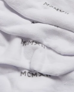 White Pack Of 5 Liner MCMXII Socks