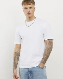 White Regular Fit Cotton T-Shirts 3 Pack