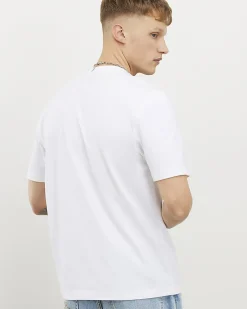 White Regular Fit Cotton T-Shirts 3 Pack